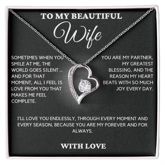 Gift For Wife From Husband - Sometimes When You Smile