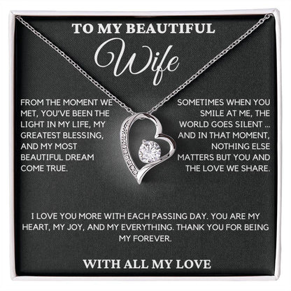 Gift For Wife From Husband - From The Moment We Met