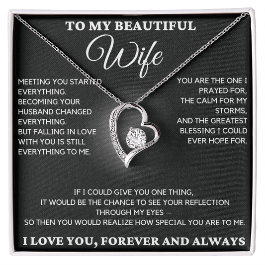 Gift For Wife From Husband - Meeting You Started Everything
