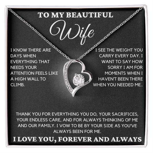 Gift For Wife - I  Know There Are Days