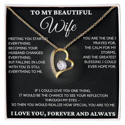 Gift For Wife - Meeting You Started Everything