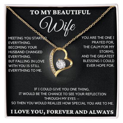 Gift For Wife From Husband - Meeting You Started Everything