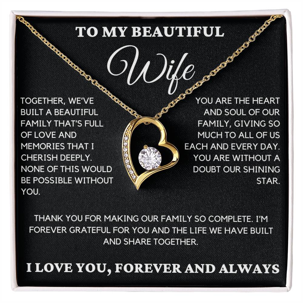 Gift For Wife From Husband - Together We've Built