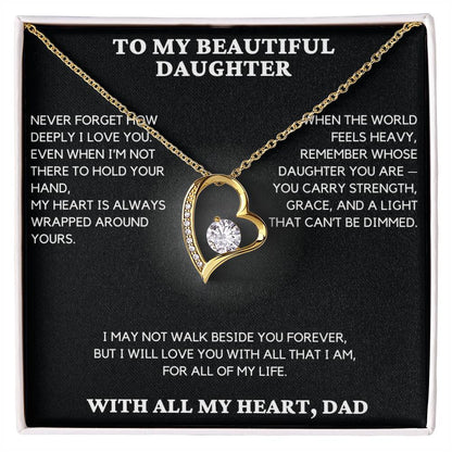 Gift For Daughter - Never Forget How Deeply I Love You