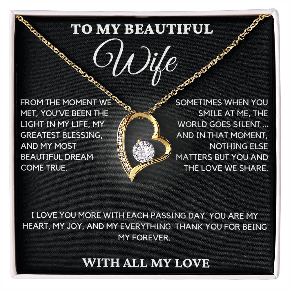 Gift For Wife From Husband - From The Moment We Met