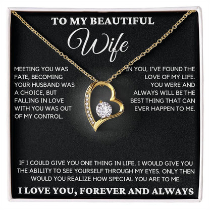 Gift For Wife - Meeting You Was Fate