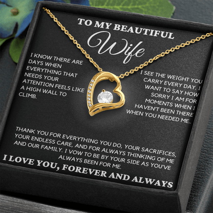 Gift For Wife - I  Know There Are Days