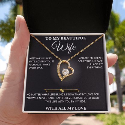 Gift For Wife From Husband - Meeting You Was Fate